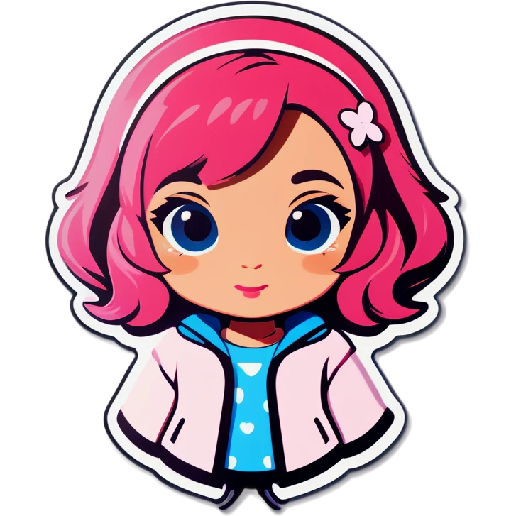 Pinky girls emoji