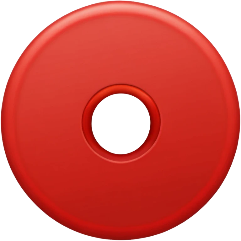 un circulo como este "⭕" emoji