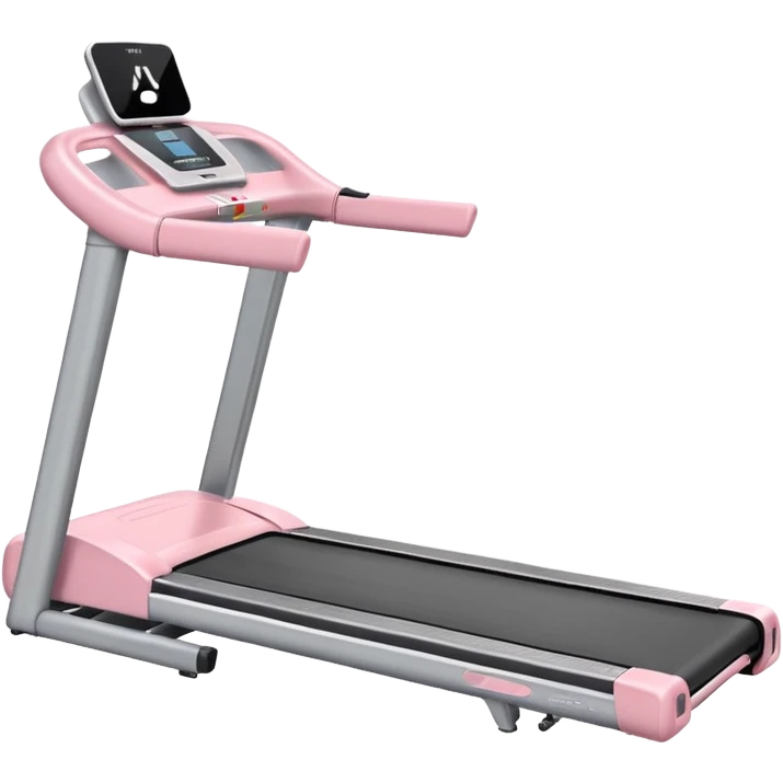 Create a pastel pink treadmill  emoji
