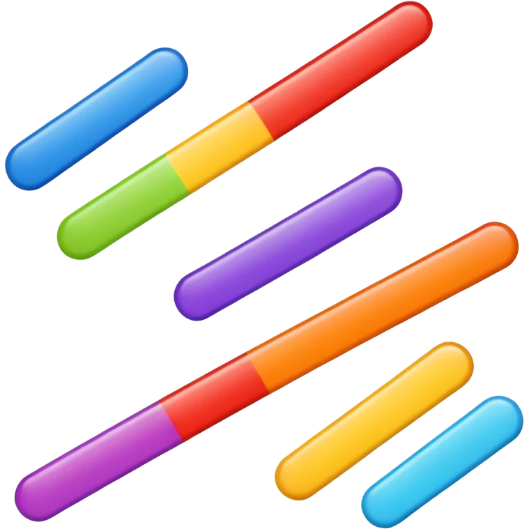 heart with gay men pride flag colors emoji