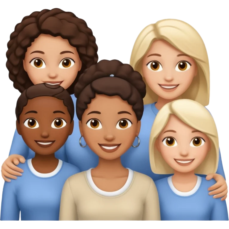 african american dad, african american and white mom, 10 african american and white sisters emoji