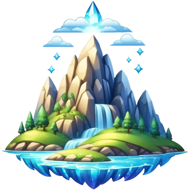  epic divine glistening glossy shiny glittery scenery  emoji