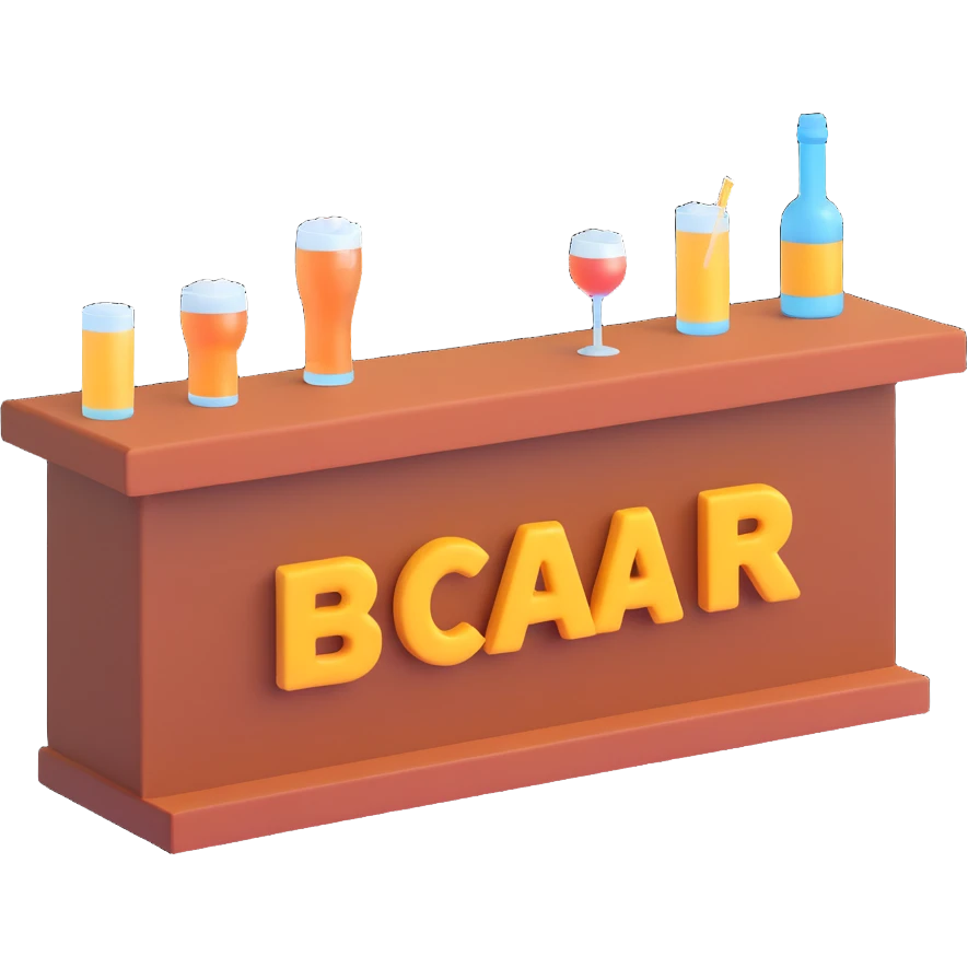 a bar emoji
