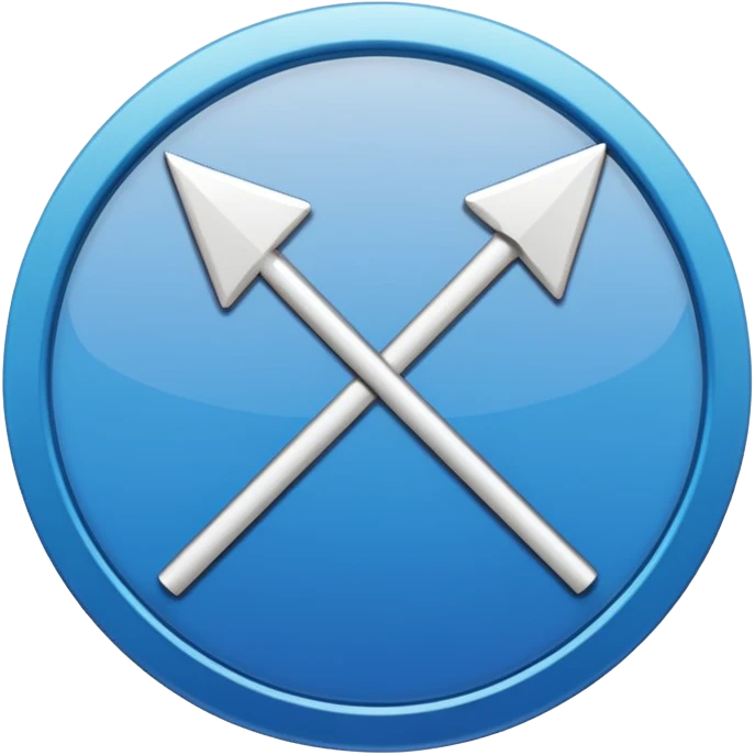 mac os circled arrow emoji