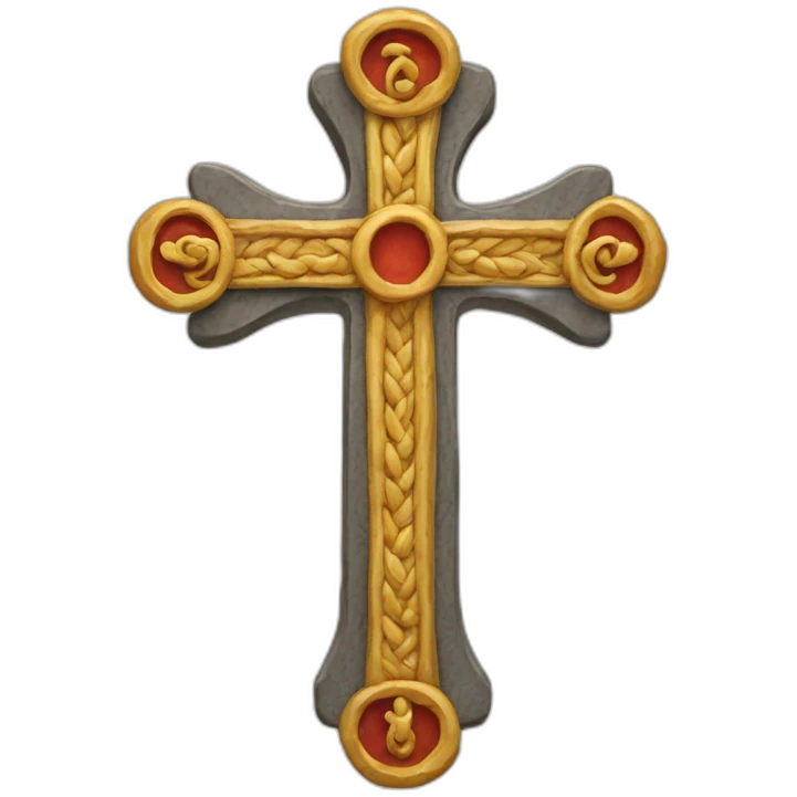 Occitan cross emoji