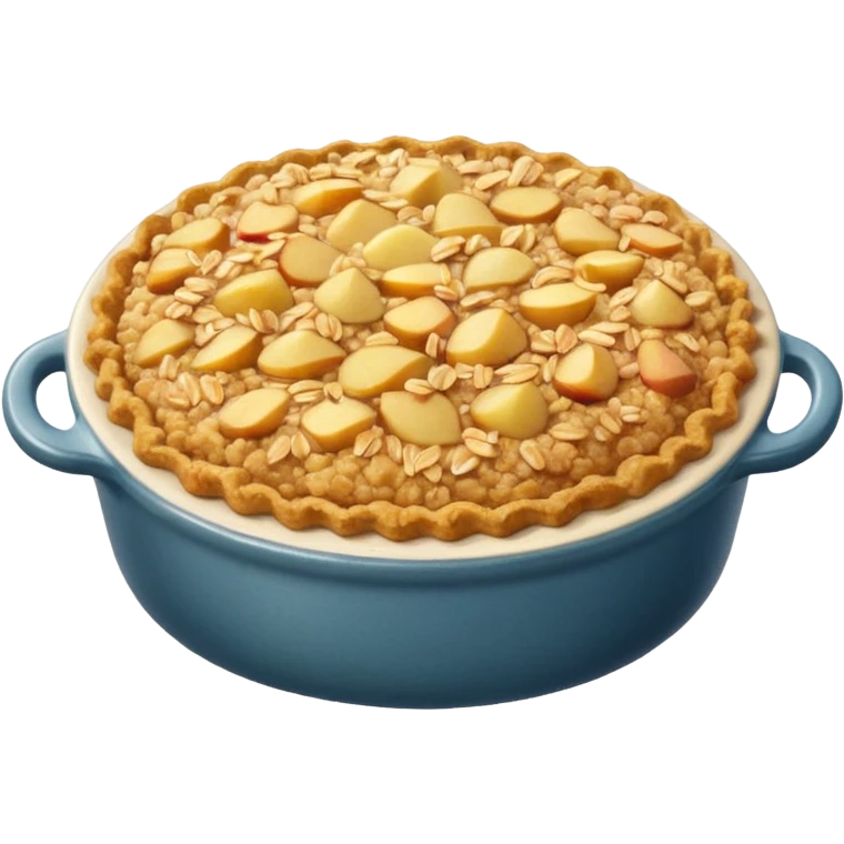 Apple crumble emoji