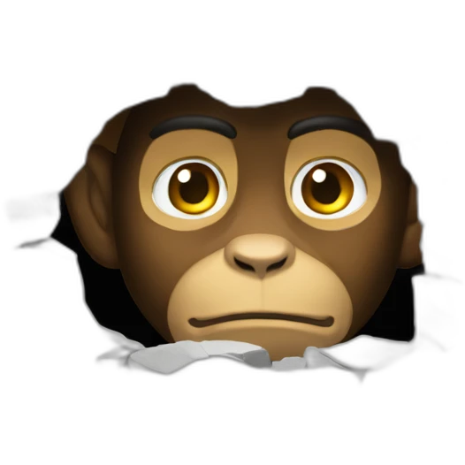 the-rock-in-the-monkey-behind-hole emoji