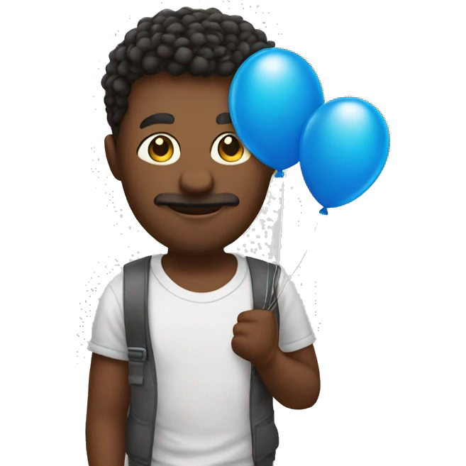betmkn holds balloons emoji