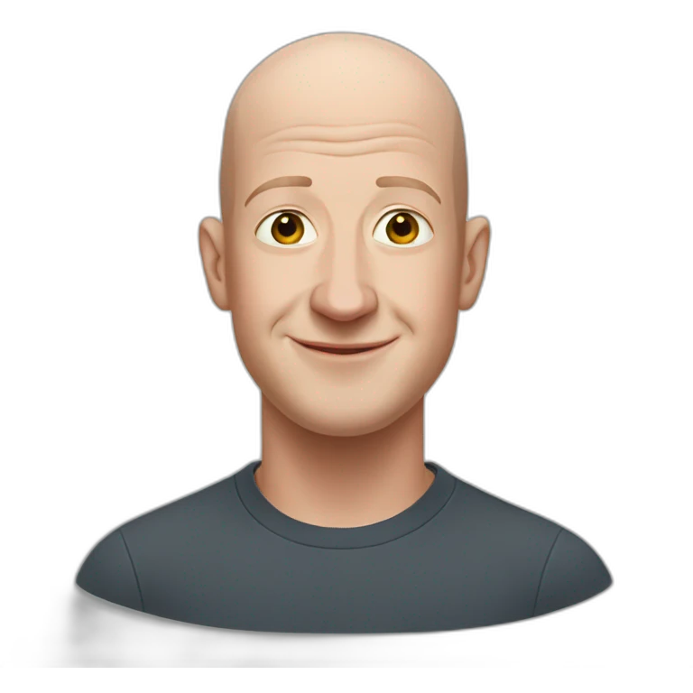 Bald Zuckerberg emoji
