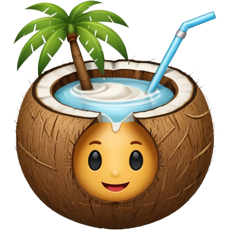 coconut drink emoji