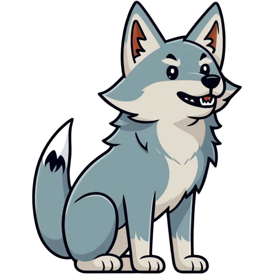 Wolf  emoji