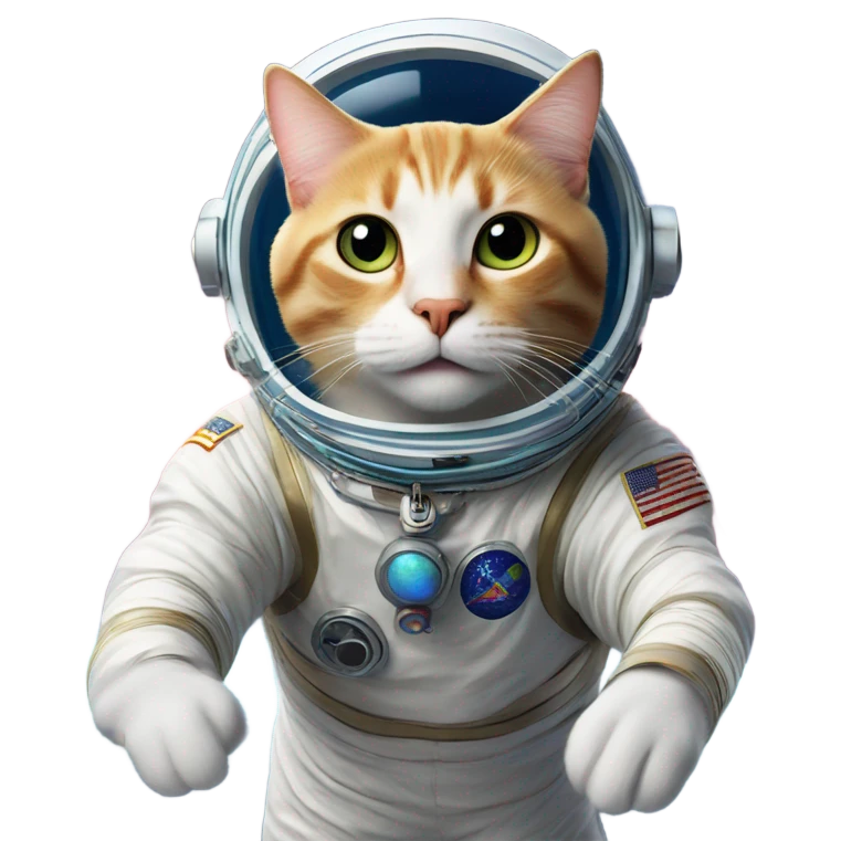 Space cat emoji