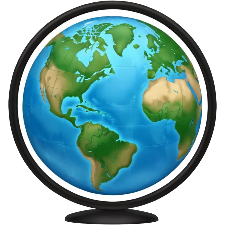 around the world emoji