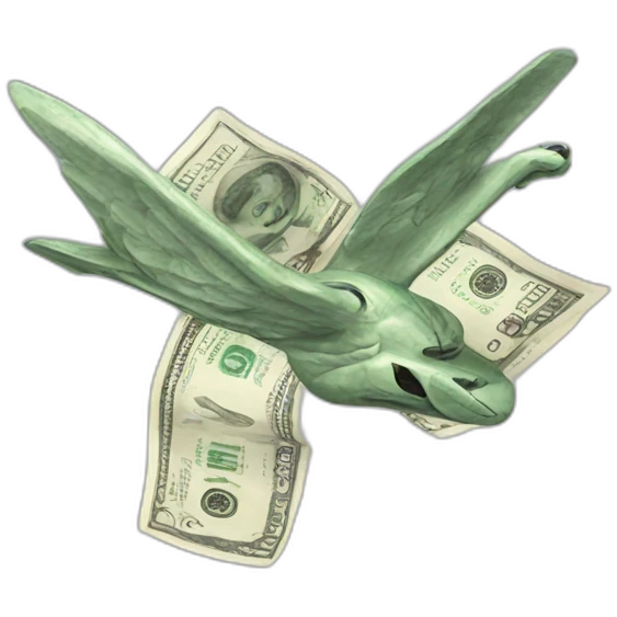 money flying emoji