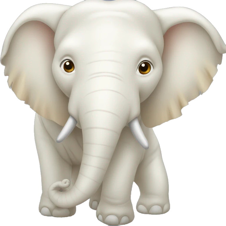 elefante albino emoji