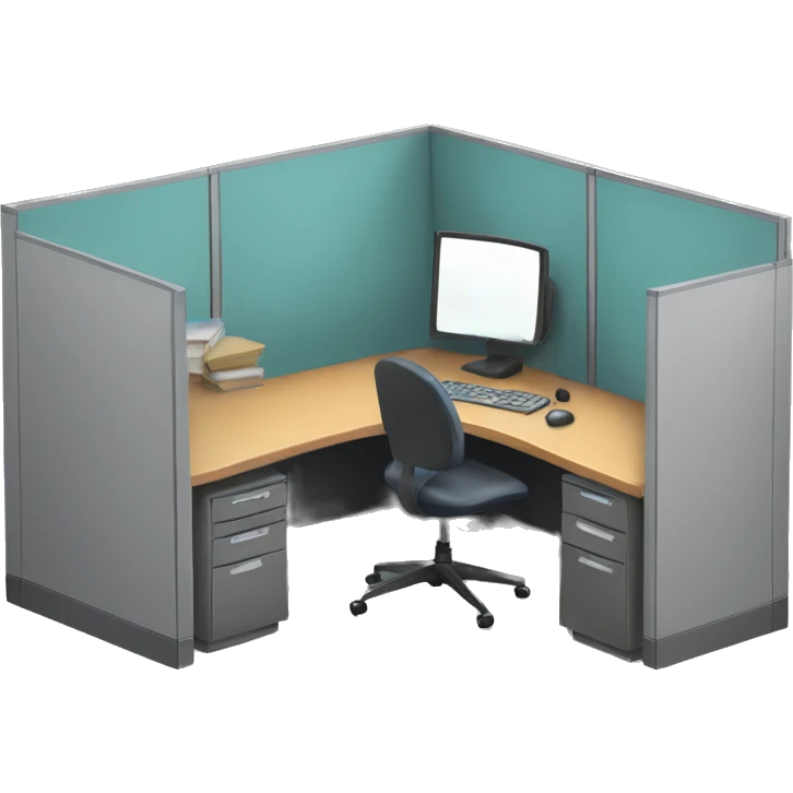Office cubicle emoji