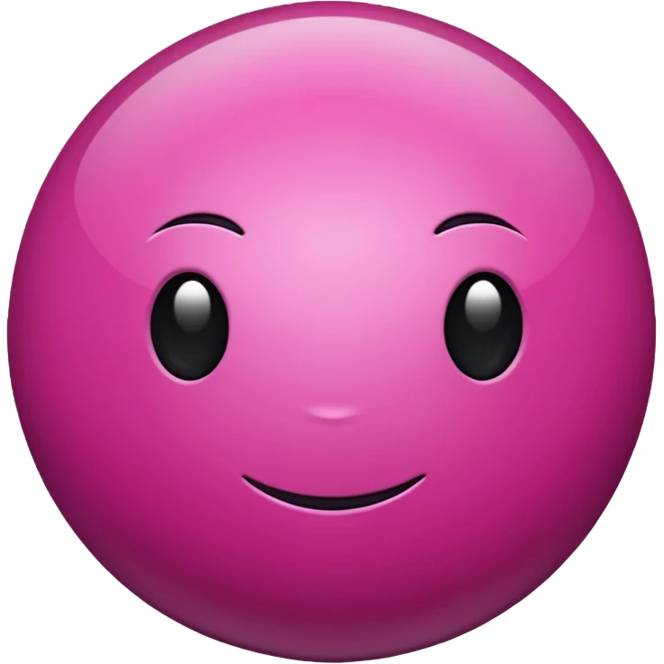 magenta sphere emoji