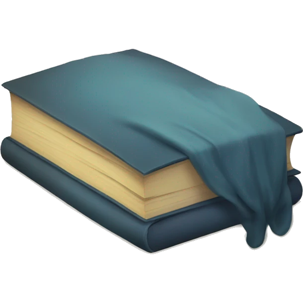 A book sleeping  emoji