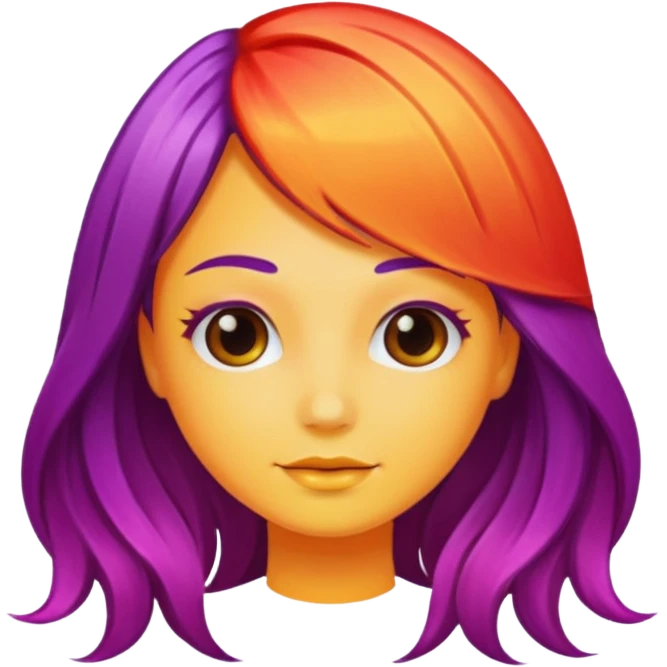 hair dye emoji