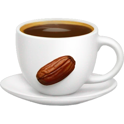 Arabic coffee and dates emoji