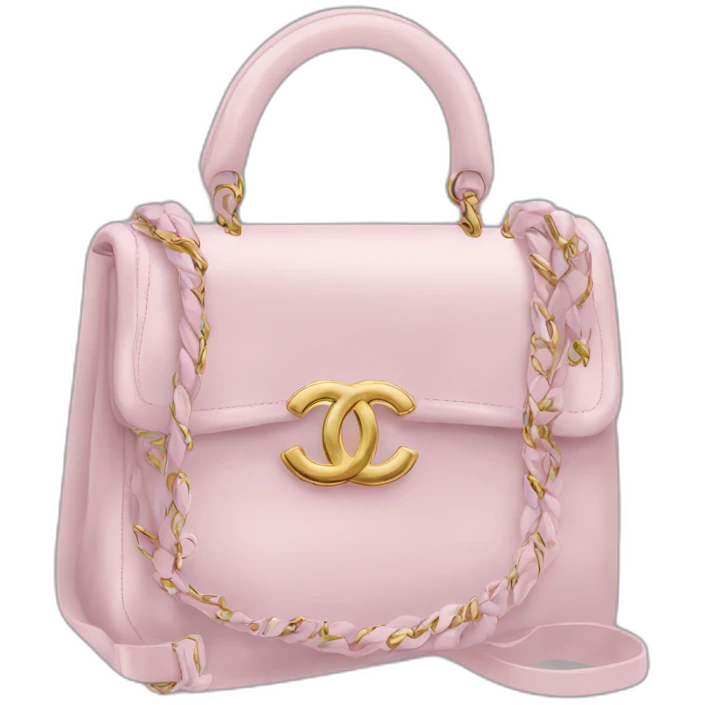 Ariana grande-Chanel-hangbag emoji