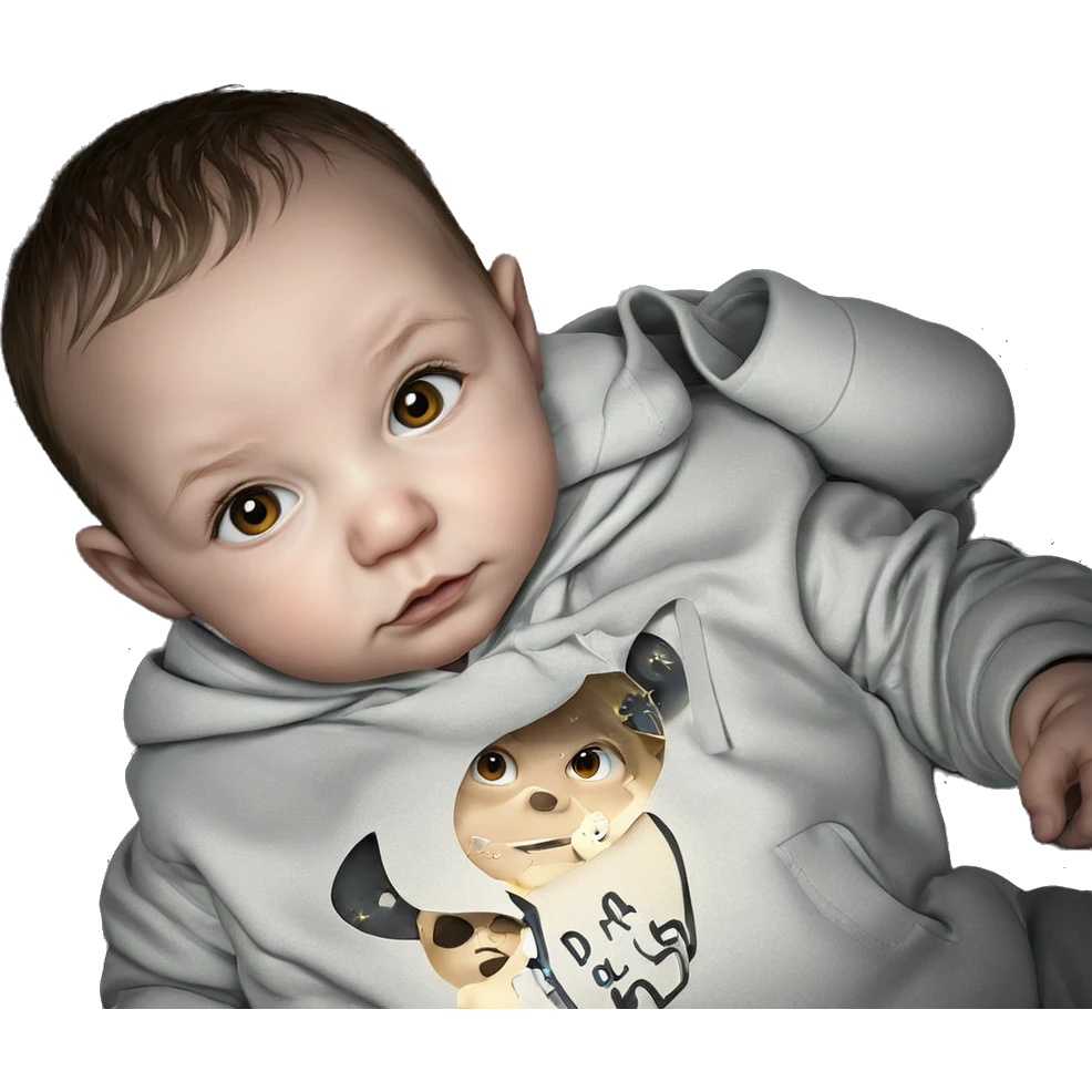 hooded boy under starry sky emoji