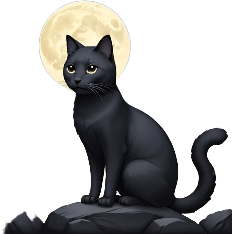 一个玩电吉他的暗夜精灵小猫 emoji