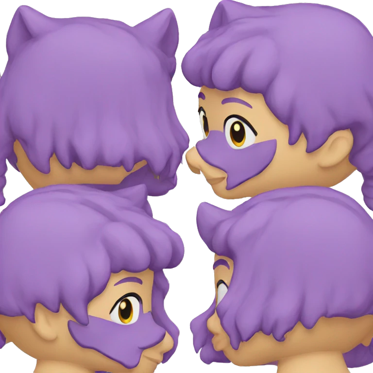purple emoji