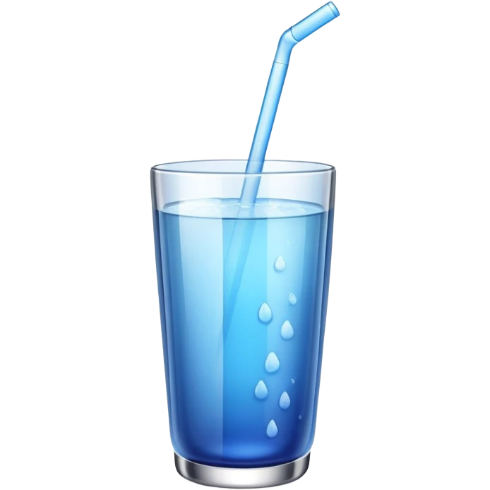 blue tumbler  emoji