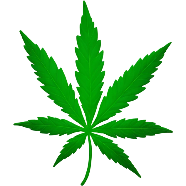 marijuana leaf emoji