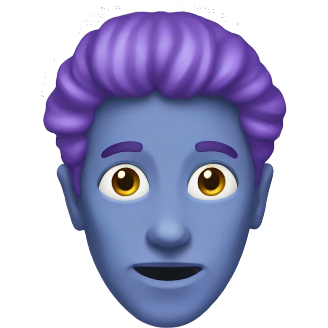 purple apparition  emoji