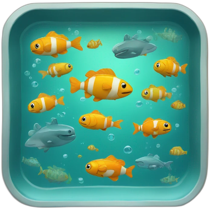 underwater tray emoji