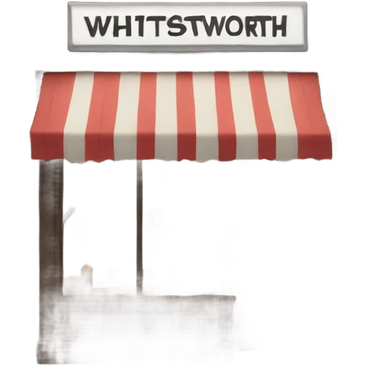 cool barbershop front saying whitworth emoji