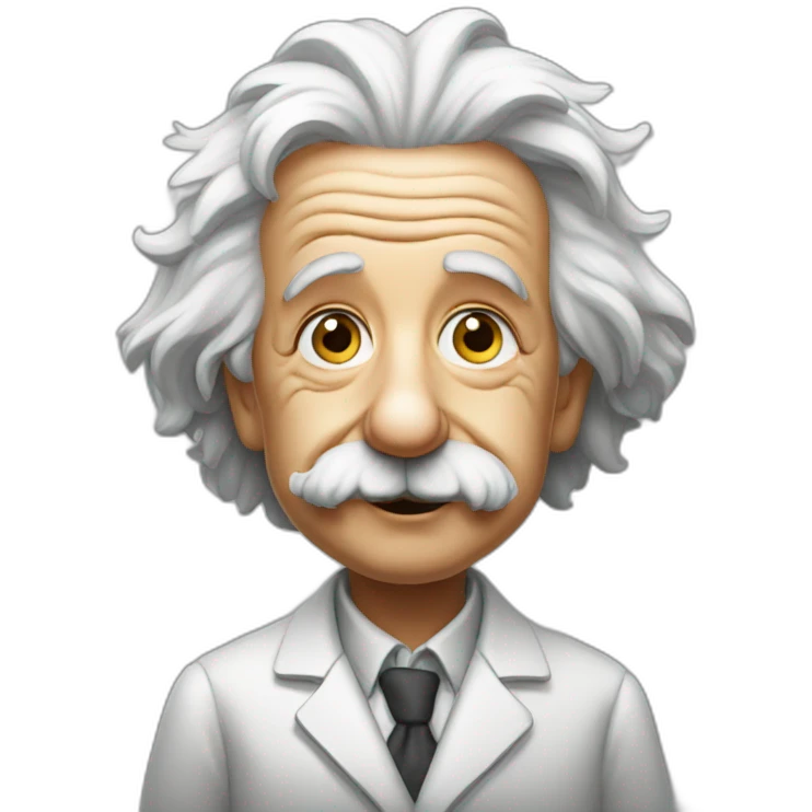 Albert Einstein emoji