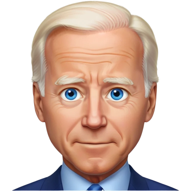 Joe Biden blue eyes emoji