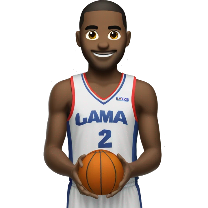 maillot de basket numéro 12 emoji