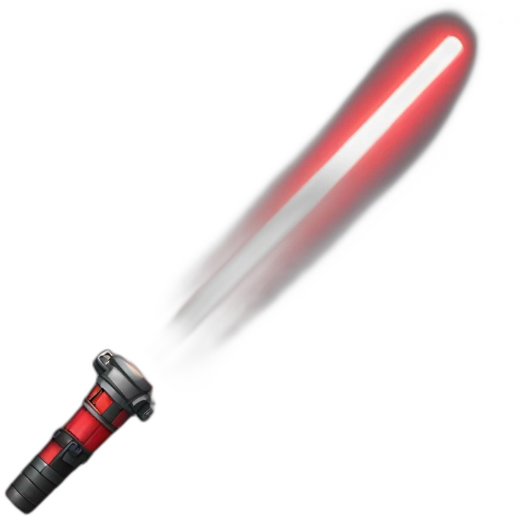 red light saber emoji