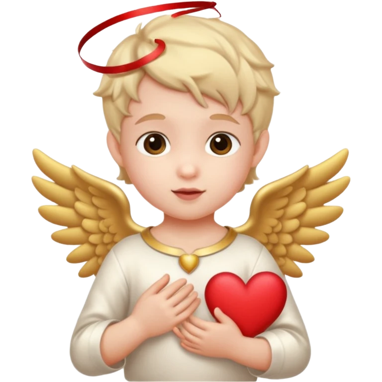 kid with cupid clothes emoji