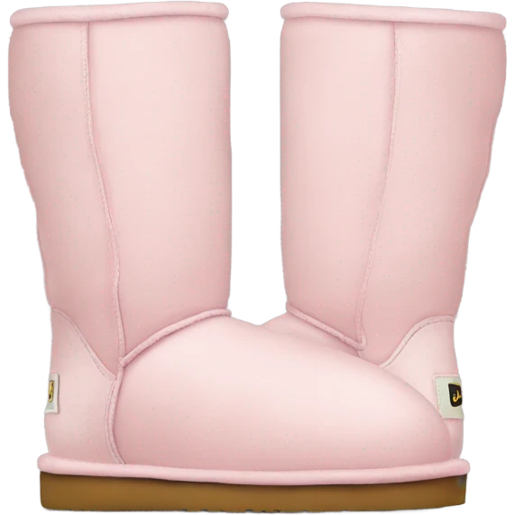 light pink uggs emoji