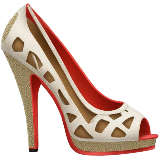 Loubuiton heels emoji