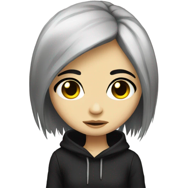 Emo girl emoji