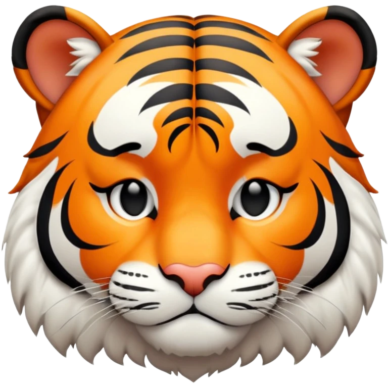 sleepy tired tiger emoji