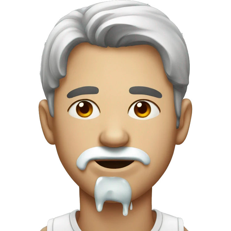 man with nosebleed emoji
