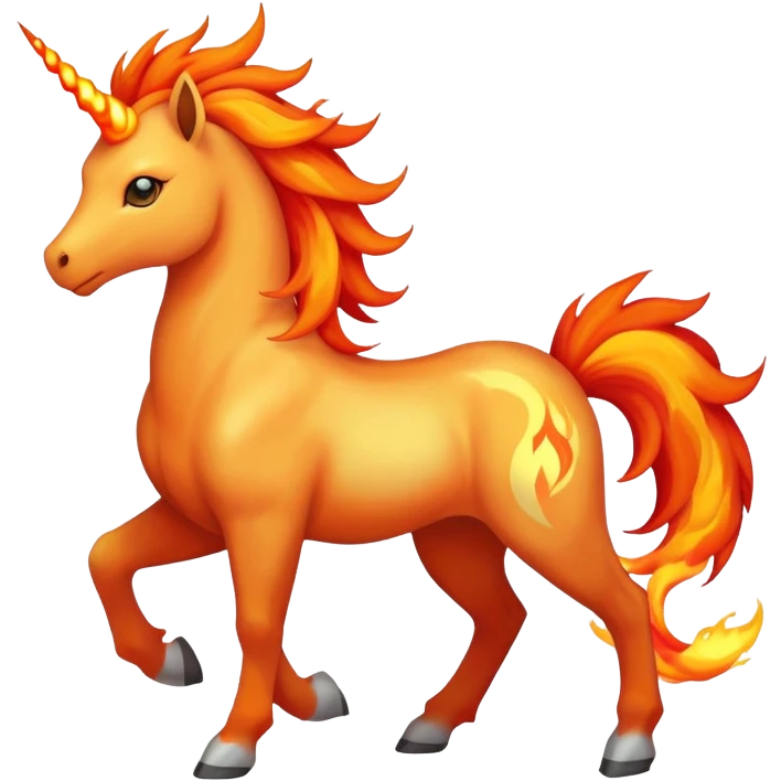 Rapidash Pokemon emoji