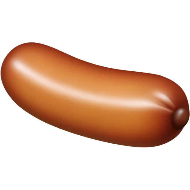 tiny sausage emoji
