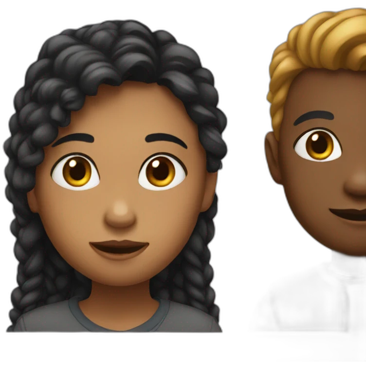 Girl and boy combined emoji
