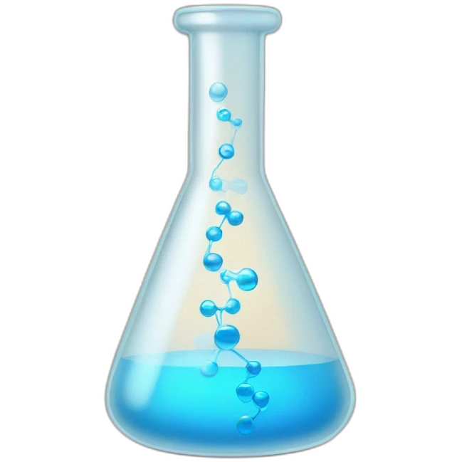 RNA in an Erlenmeyer flask emoji