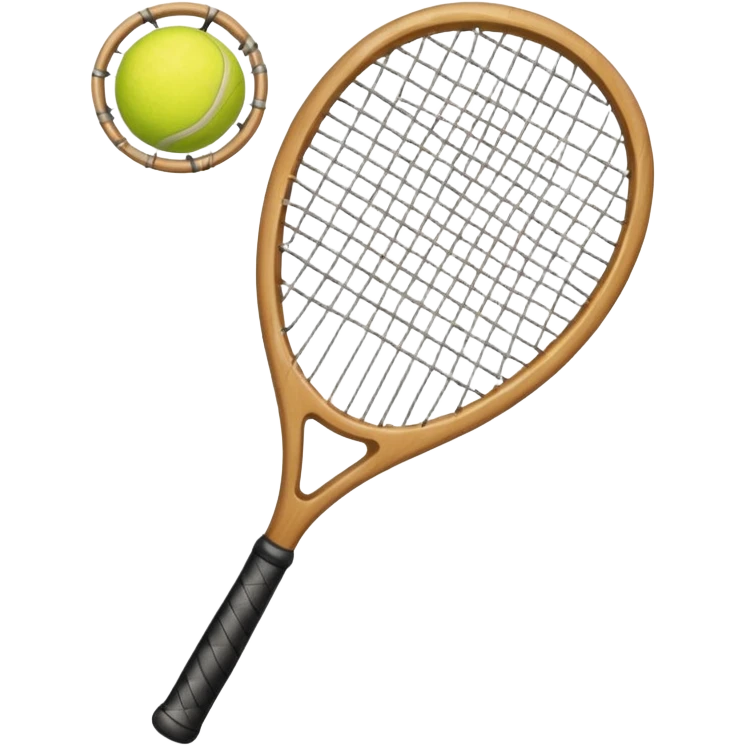 Racket and ball emoji