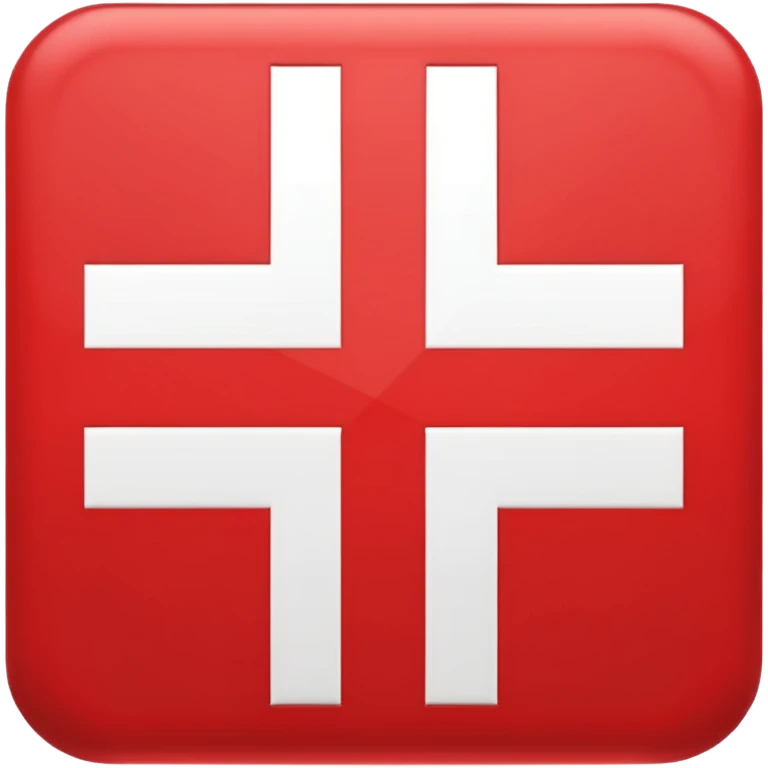 red cross icon emoji