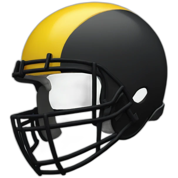 Batman with a football helmet emoji